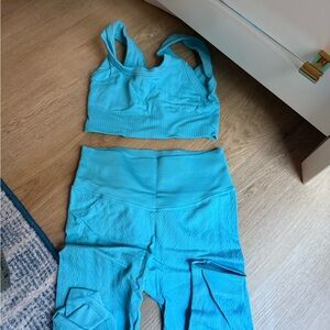Women's Blue Activewear Set